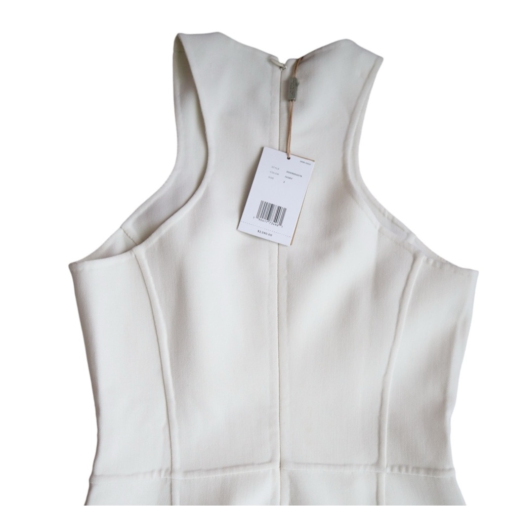 Michael Kors Collection Cream Halter Jumpsuit - Picture 10 of 12